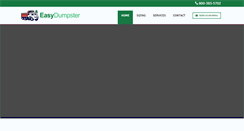 Desktop Screenshot of easy-dumpster.com